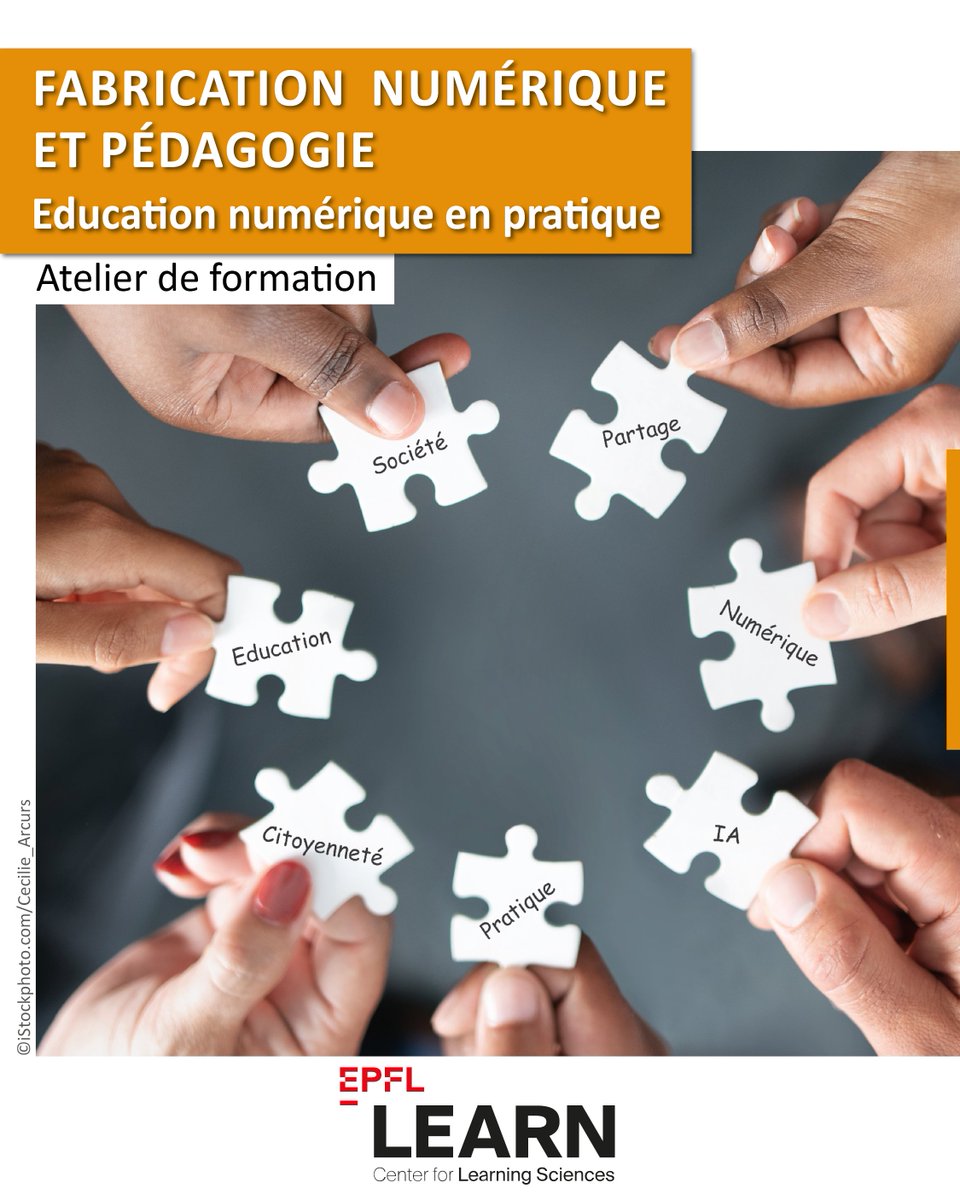 FoCo_UNIL_EPFL's tweet photo. #EducationNumérique | L'essor des outils de fabrication numérique (imprimantes 3D, découpeuses laser) ouvre de nouvelles perspectives pour la conception et la personnalisation de matériel pédagogique.

✅Découvrez l'atelier de formation @EPFL : https://t.co/ZA5z7JglZX https://t.co/vezKKkWyxF