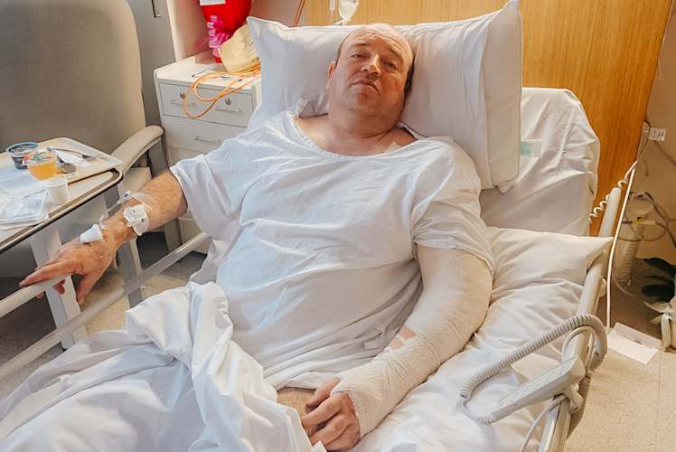 Latest picture of hero Ahmed Al Ahmed at St. George Hospital, the ...