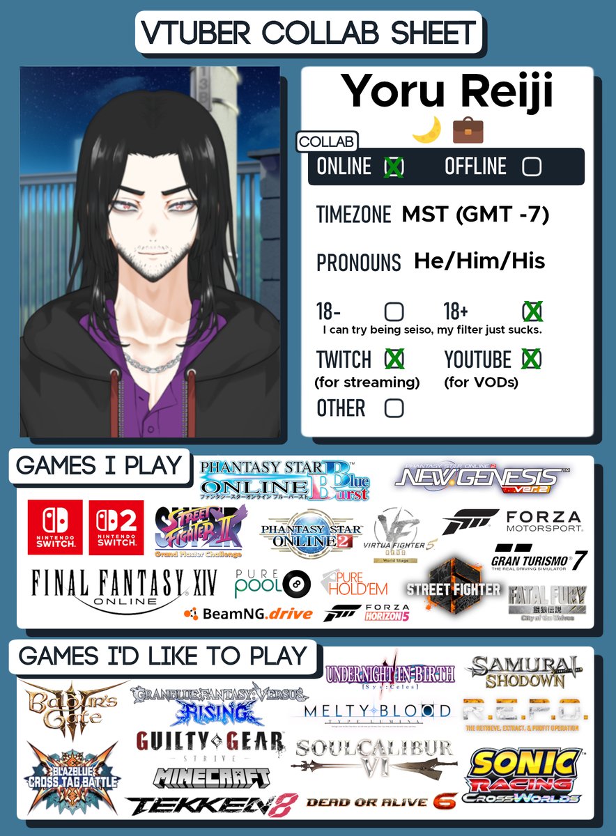 Yoru Reiji | ๅค็ฒๆฌก | ๐๐ผ | V-ism tweet media