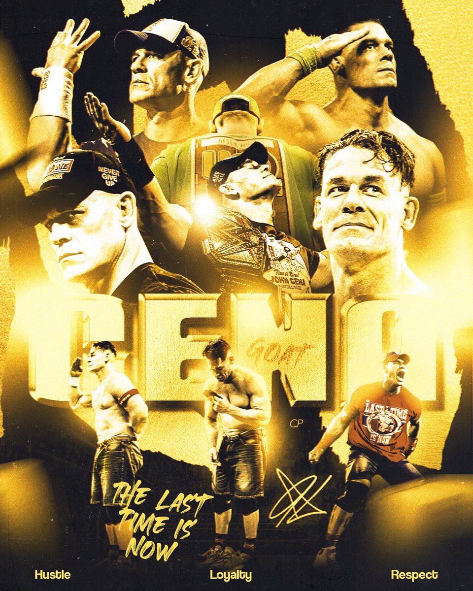 The GOAT 🐐 <a href="/JohnCena/">John Cena</a> #wwe #johncena #JohnCenasLastMatch #sportsdesign #graphics