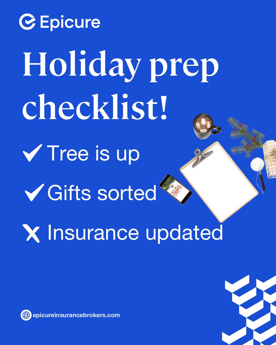 EpicureIns's tweet photo. Only one of these protects the rest.
Take a moment to confirm your coverage before the season gets busy.

#fridaycheck #holidayseason #epicureprotects #smartcover https://t.co/kD0d0f14bT