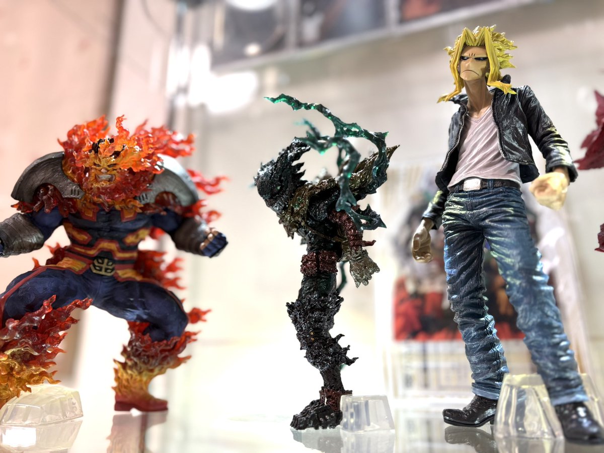 サイズこそ大きくないけど圧が凄い…少年漫画の造形の域超えとる