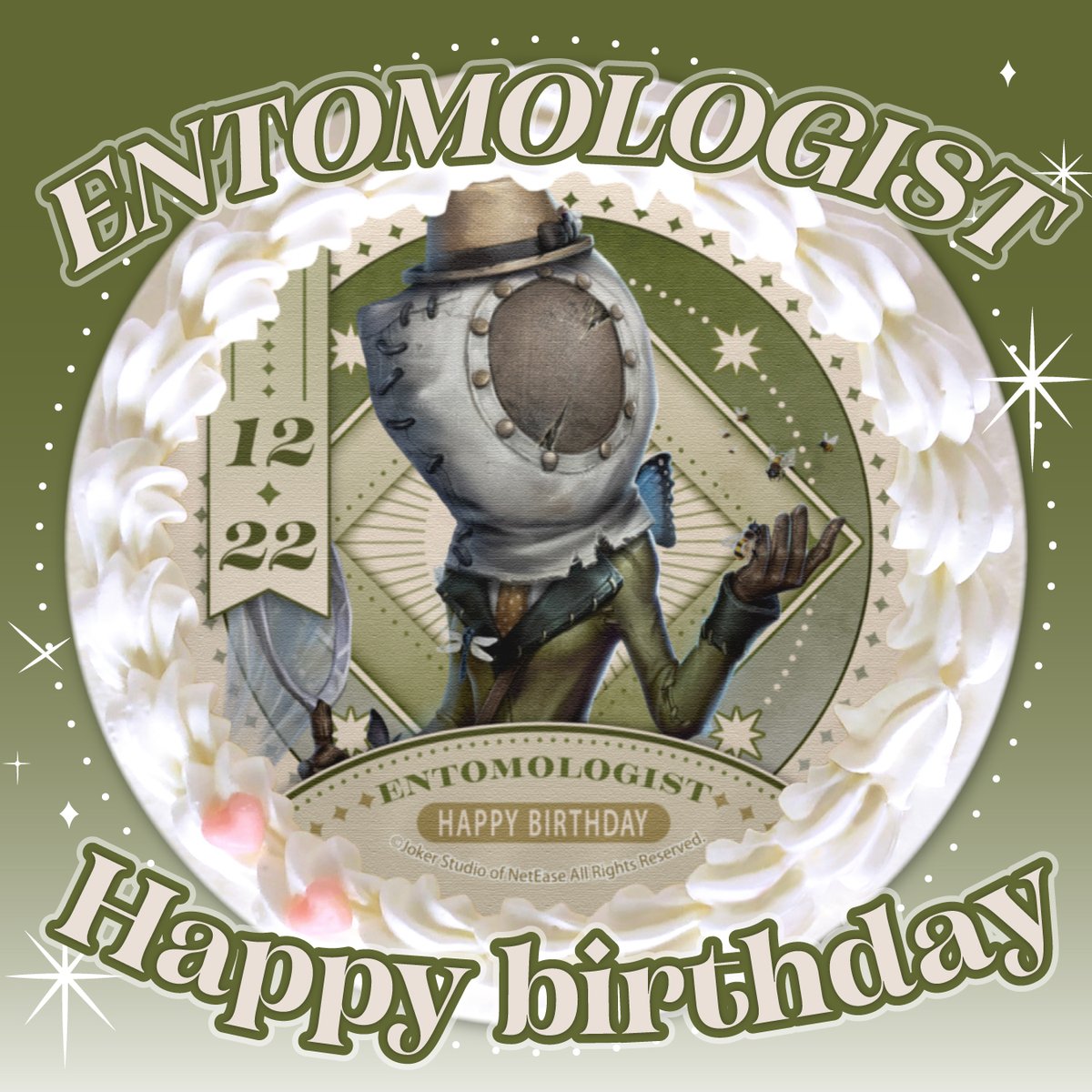 IdentityV #第五人格』 本日12月22日は #昆虫学者「メリー・プリニウス