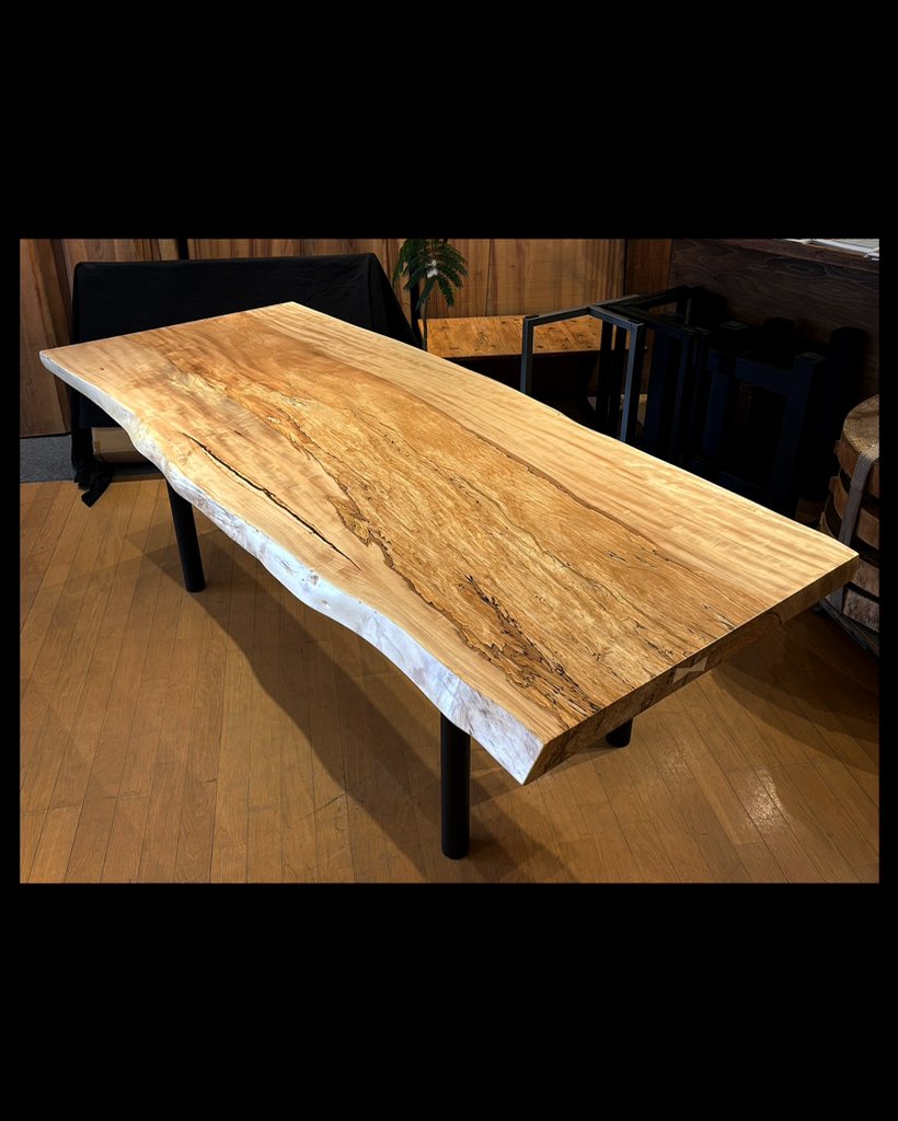 栃無垢材のトレイ☆スポルテッド調☆ 栃無垢材のトレイ☆スポルテッド調☆