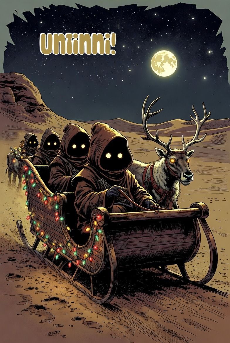 Jingle Bells #dailystarwarspic #xmasedition #artbyBelandora