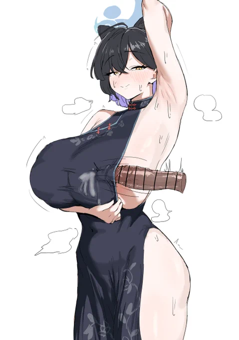 漆原カグヤの横乳ズリです。