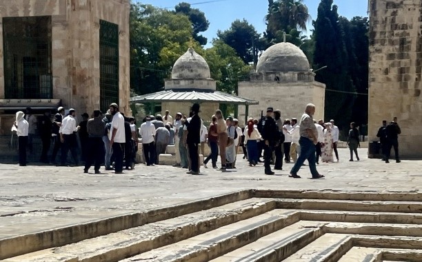 المستوطنون يستبيحون الأقصى في عيدهم؛ تذكير بعنوان الصراع.
بمناسبة ما يُسمّونه "عيد الأنوار" أو "الحانوكاه" دنّس عشرات منهم المسجد الأقصى.
باسمه كانت انتفاضة كُبرى، وباسمه كان "الطوفان"، وهو رمز استحالة الحلول.
"باعة الأوهام" يدركون ذلك، لكن حياة الذلّ أحبّ إليهم من مقارعة الخطوب.