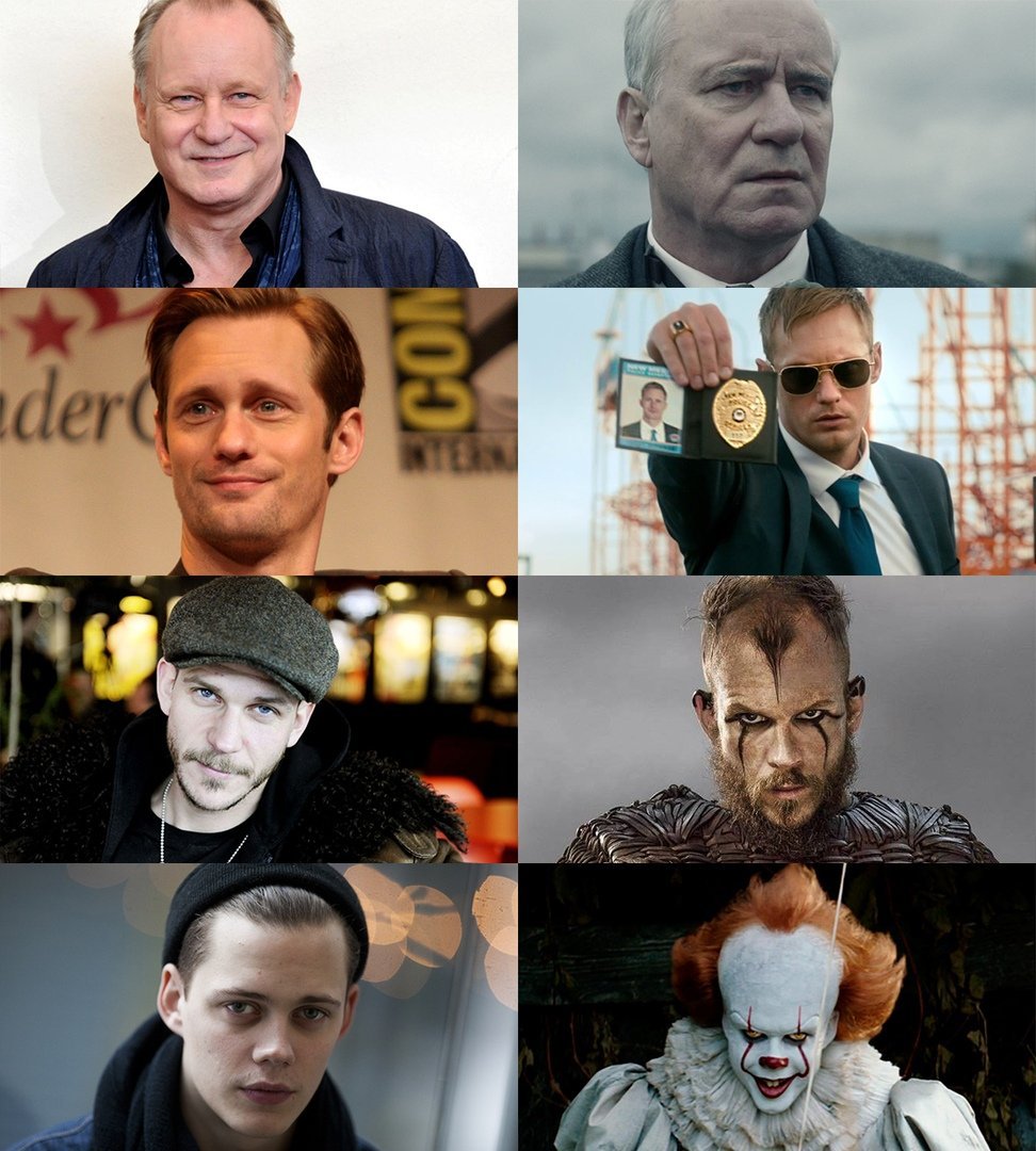 SitoCinema's tweet image. La Familia Skarsgård el talento en la sangre.