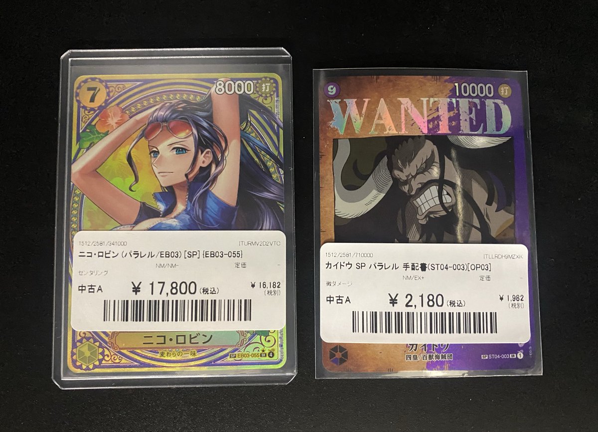 ✨#ワンピカ 入荷情報✨】 ニコ・ロビン《パラレル/SP》（EB03-055