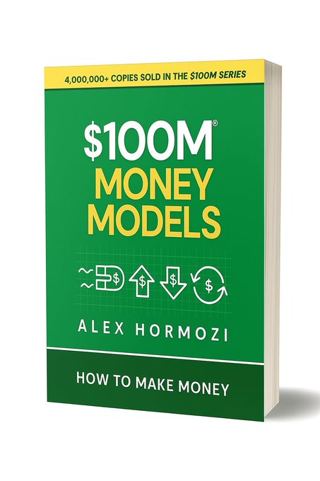 mariaislam6451's tweet image. FREE BOOK DROP 🔥

Want to learn the exact money models that built a $100M+ empire — without guessing, grinding, or gimmicks?

I’m giving away THE MONEY PLAYBOOK — the guide to making cash flow like clockwork.

Inside you’ll discover:
✔ The 4 types of scalable money models
✔…