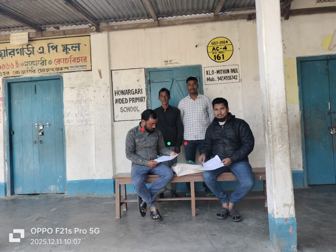 Glimpses of BLO &amp; BLA meeting being held in different parts of 4- Coochbehar Dakshin AC of Coochbehar district, West Bengal.
#SIR #Meeting