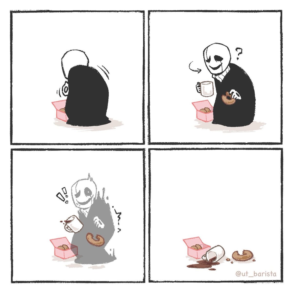 ut_barista's tweet image. Do not disturb the void hermit
#undertale #gaster