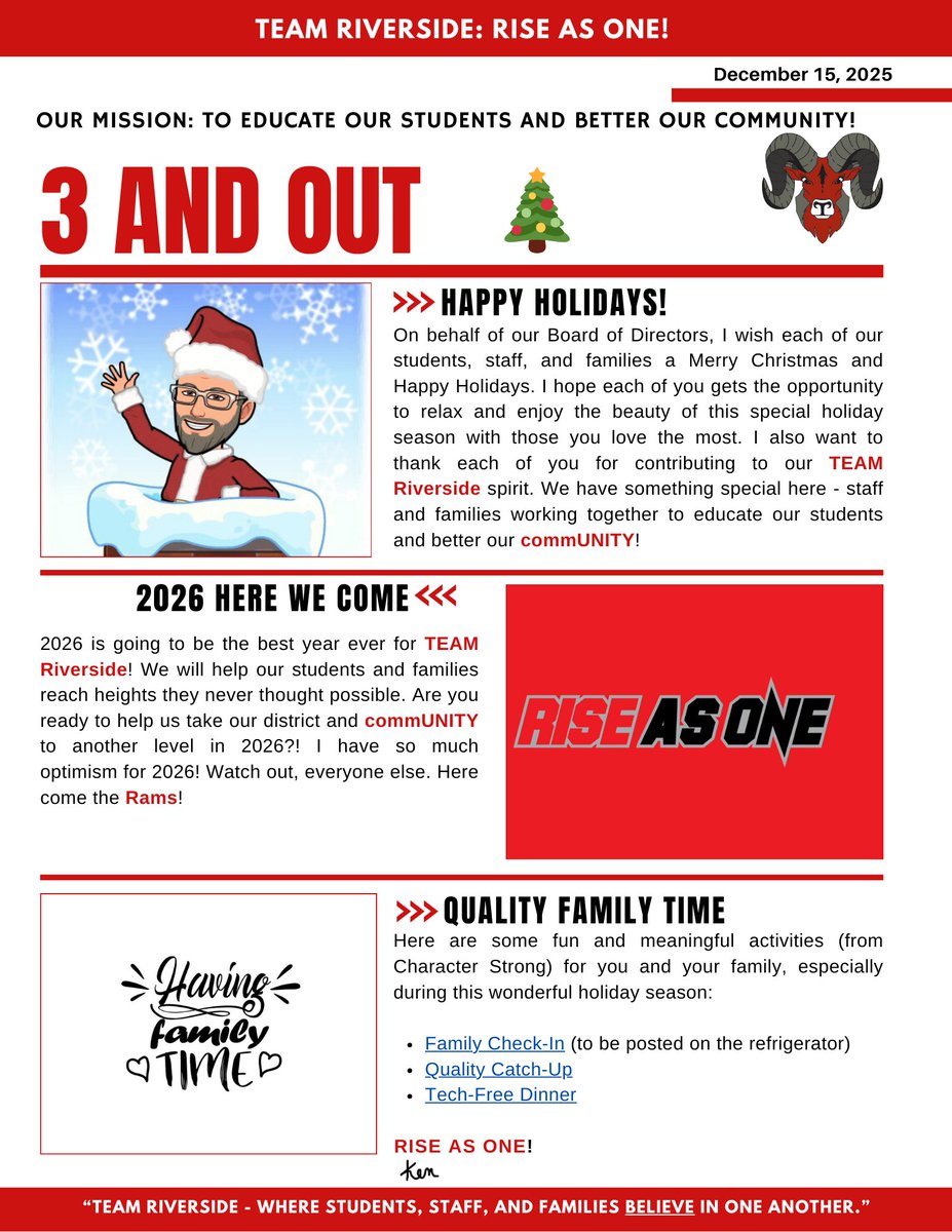 riverside_sd's tweet photo. Please enjoy this week's 3 and Out!
#commUNITY #teamriverside #RamNation https://t.co/5mlIJf0wsA