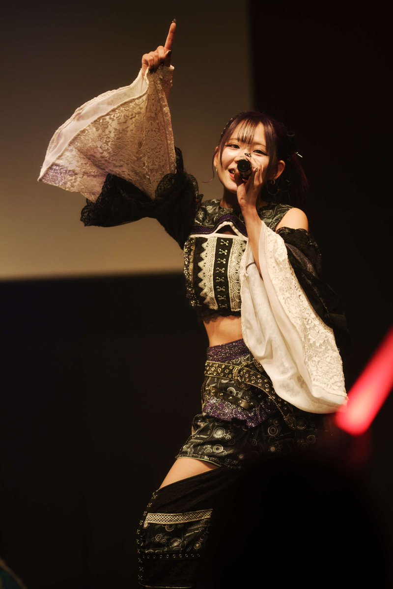 20251206 電脳にゃんぱしー 3rdワンマンLIVE『Syncrophonia』 紫担当