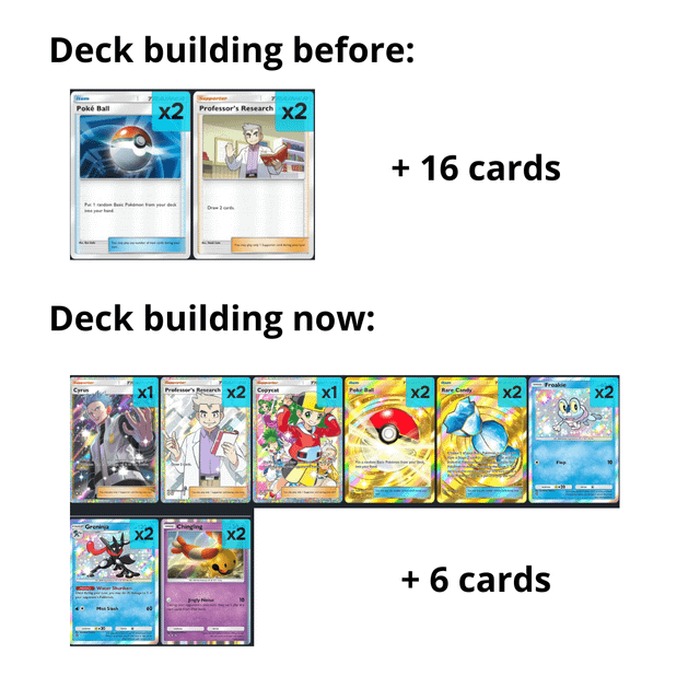 Deck building in Pokmon TCG Pocket has suffered a change  #PokemonTCGPocket