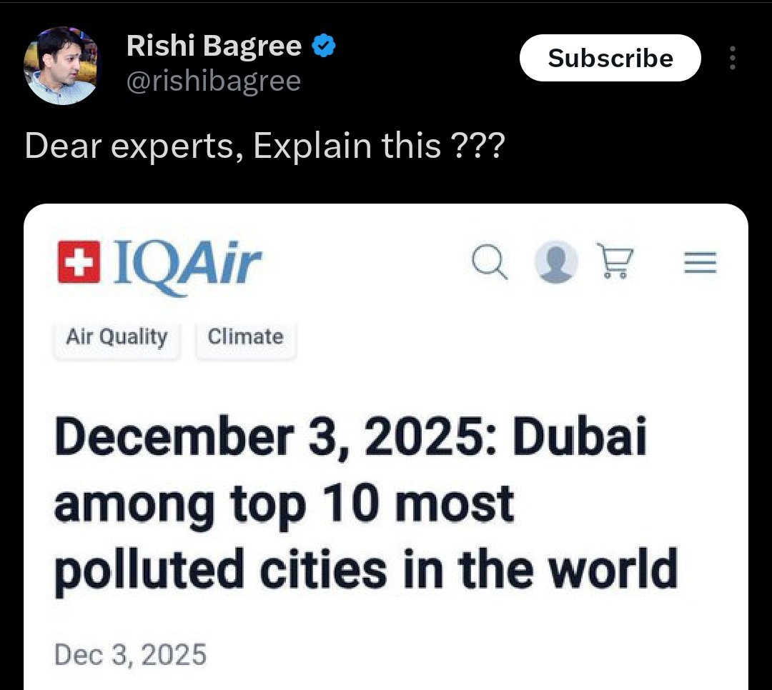 zoo_bear's tweet image. Average BJP IT cell member justifying pollution in Delhi. 
Tweet deleted. 🤡