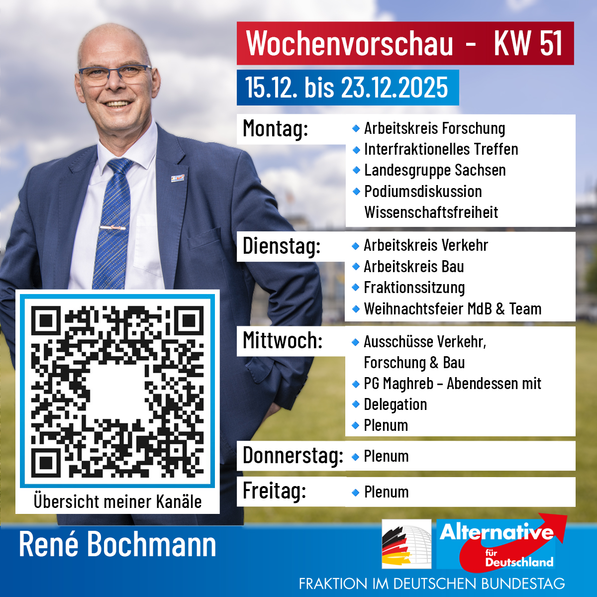 🗓 Wochenvorschau – KW 51