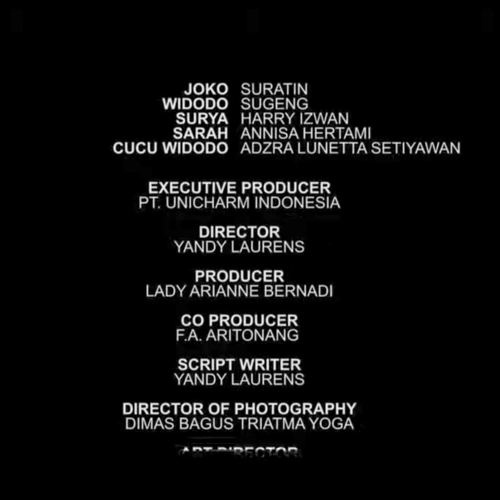 Ini ya, film pendek komedi bikinan Yandy Laurens yg nama karakternya Joko dan Widodo 👀

Friend (2014) dir. Yandy Laurens
youtu.be/1d99yIomk04