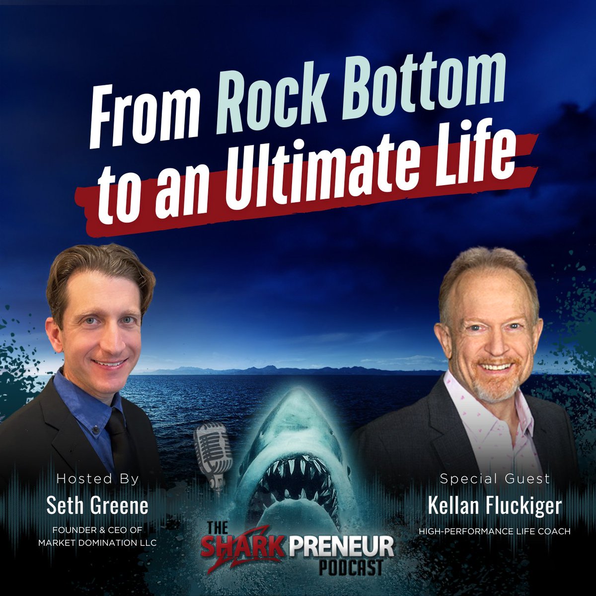Today on #TheSharkpreneurPodcast with Seth Greene: Kellan Fluckiger discusses going from rock bottom to an ultimate life.
 
Listen NOW: bit.ly/2XA9KF5
#kevinharrington #sethgreene #sharkpreneurs #marketdomination <a href="/KellanFluckiger/">Kellan Fluckiger</a>