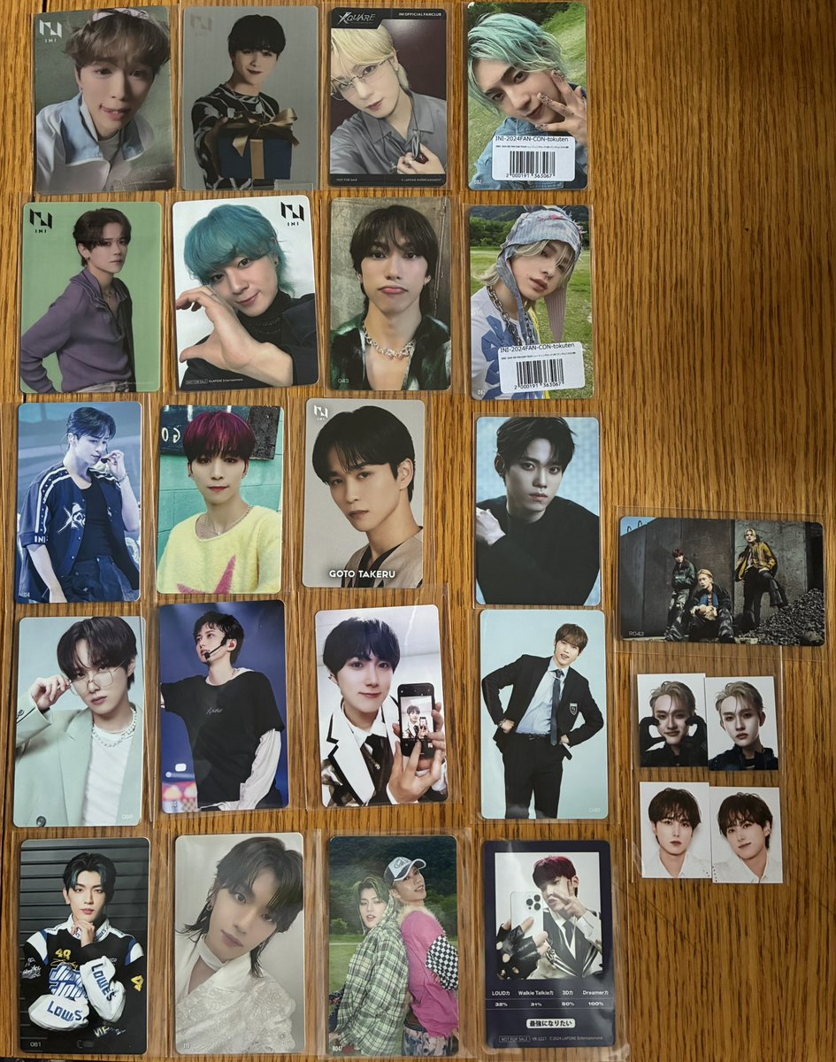 INI THE WINTER MAGIC 特典トレカ交 換 【譲】画像のもの 【求】画像