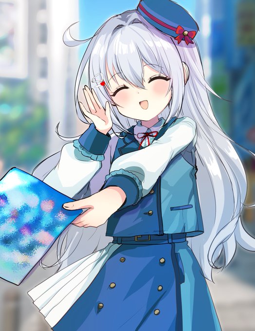 チラシ配りのハノンちゃん #ヘノヘノハノン 