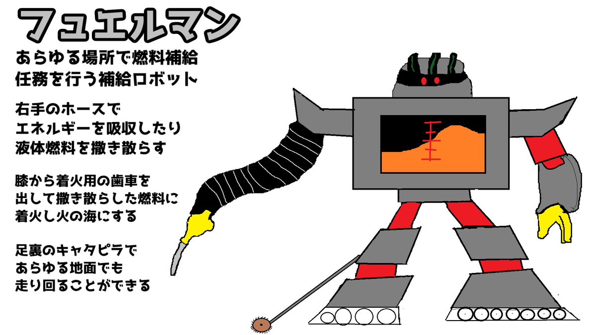 ロックマンDO #ボスデザインコンテスト 参加することに意義が（ry 2