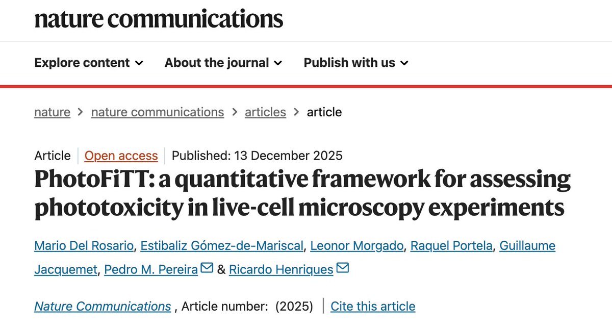Estibaliz Gómez de Mariscal, PhD tweet media