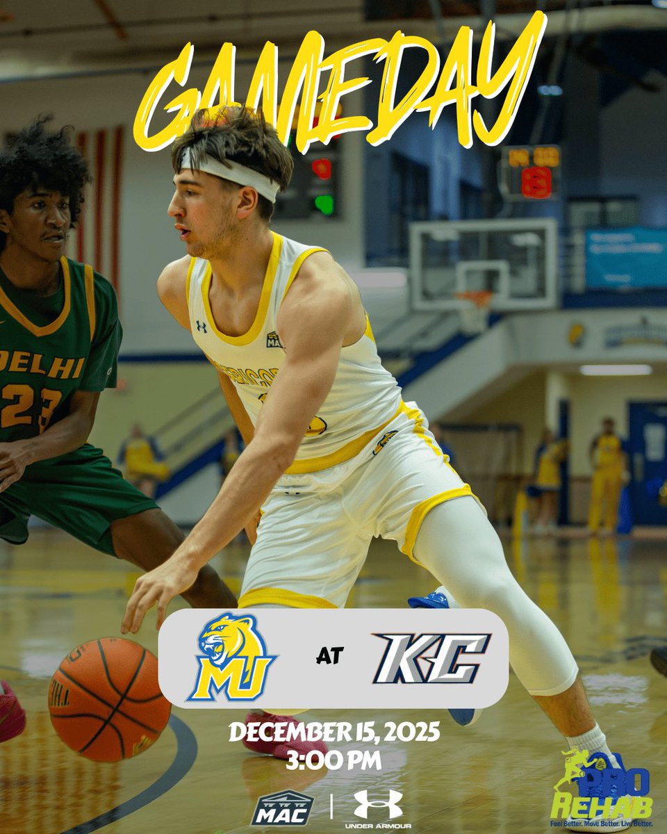 🚨GAMEDAY🚨

🆚 Keystone

🕒 3:00pm TODAY

📍Gambal Athletic Center, La Plume PA

🔋 POWERED BY PRO REHAB 🔋

#rollcougs | #atallcosts | #d3hoops