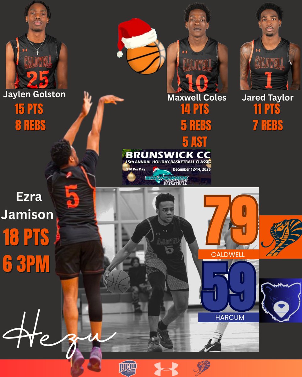 Caldwell Cobras Men's Basketball 🐍🏀 tweet media