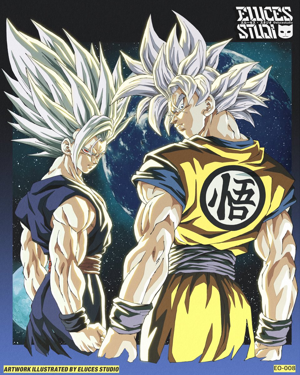 Son Gohan y Son Goku | Dragon Ball Super | 真の身勝手の極意 孫悟空