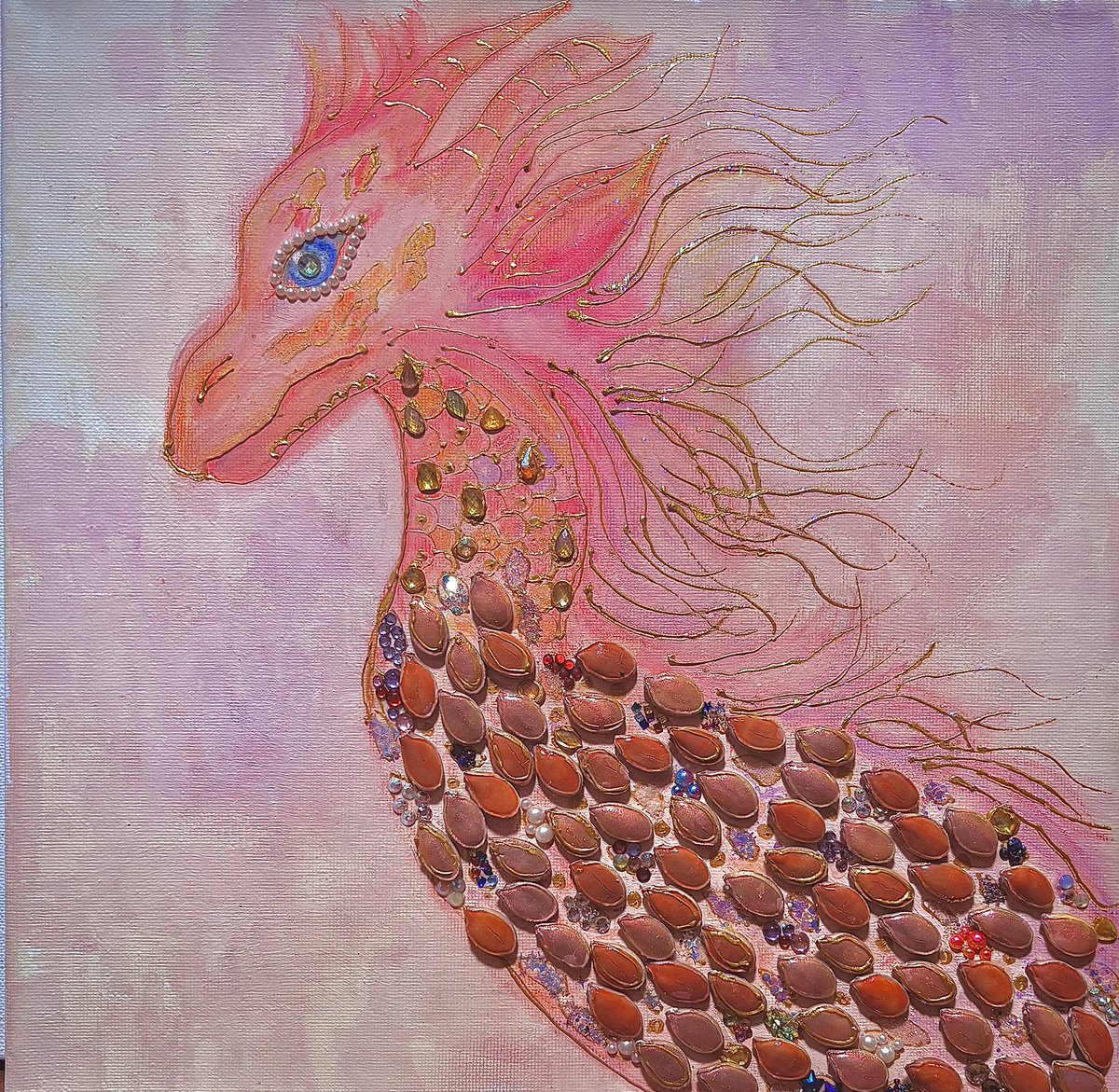 RT @sue1oo5: 桜龍(おうりゅう) ― 花霞に宿るやさしい守り ― Sakura