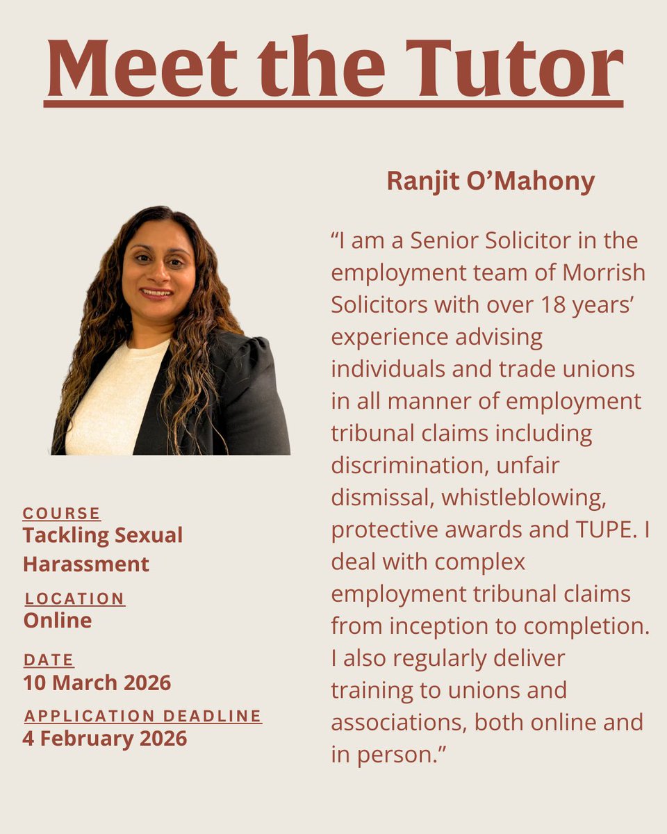 🎄✨ DAY 8 | We’ve teamed up with <a href="/Morrishlaw/">Morrish Solicitors</a> for Tackling Sexual Harassment.

In 2025, studies suggest 75–77% of workers didn't report harassment. This must change✊

Learn how to address it and prevent it - gftuet.org.uk/courses/tackli…

#12DaysofLearning #GFTUET #Giftmas #Harassment