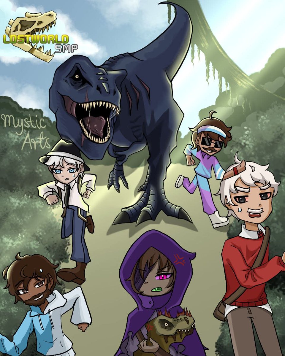 MysticArts81031's tweet photo. Re-post.
I am finally done with the Artwork! :>
I enjoyed the new series on @ScenarioSMP 
#lostworldsmp https://t.co/7LDhdAJGvU