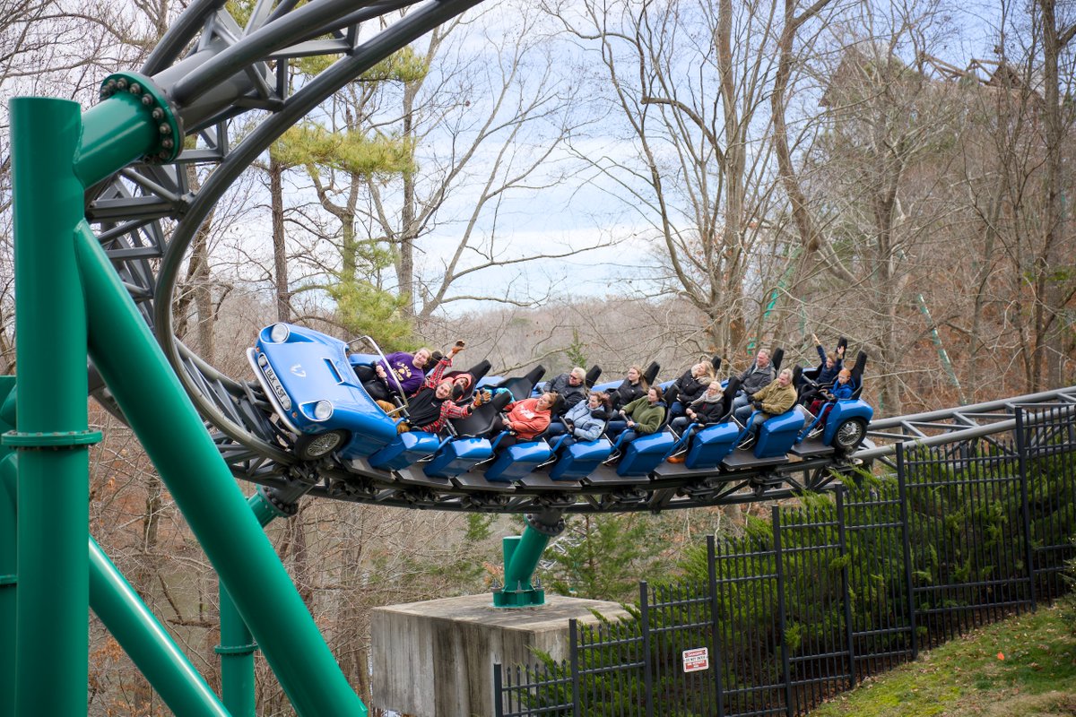 Braving the Black Forest...and the cold! <a href="/BuschGardensVA/">Busch Gardens Williamsburg</a>