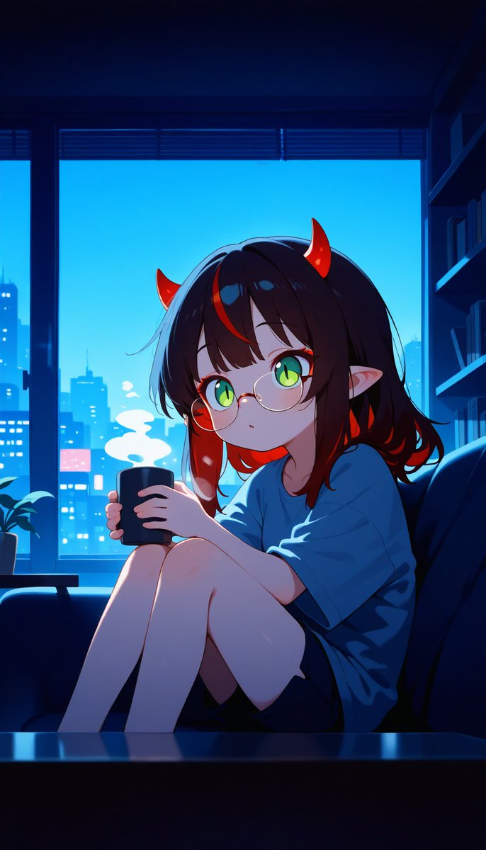 Good morning everyone, wishing you a lovely day!

#AIイラスト #AIart #AkagawaReika #GoodMorning #Coffee