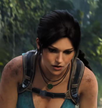 LudarkTomb's tweet image. I loved Lara's HAIR design. But, could we have a new, optional hairstyle to show more of Lara's face???? #remake #remaster #tombraider #ps5