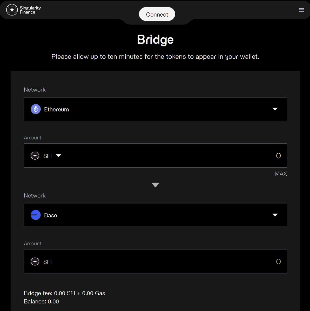 SFI Omnichain Bridge
Ya podés bridgear $SFI entre <a href="/ethereum/">Ethereum</a>, <a href="/BNBCHAIN/">BNB Chain</a> y <a href="/base/">Base</a> usando el bridge de LayerZero, ampliando el alcance de SFI a los principales ecosistemas.

La liquidez ya está live en:
<a href="/Uniswap/">Uniswap Labs 🦄</a> y <a href="/AerodromeFi/">Aerodrome</a> sobre Base.
🔗 Contrato oficial en Base: