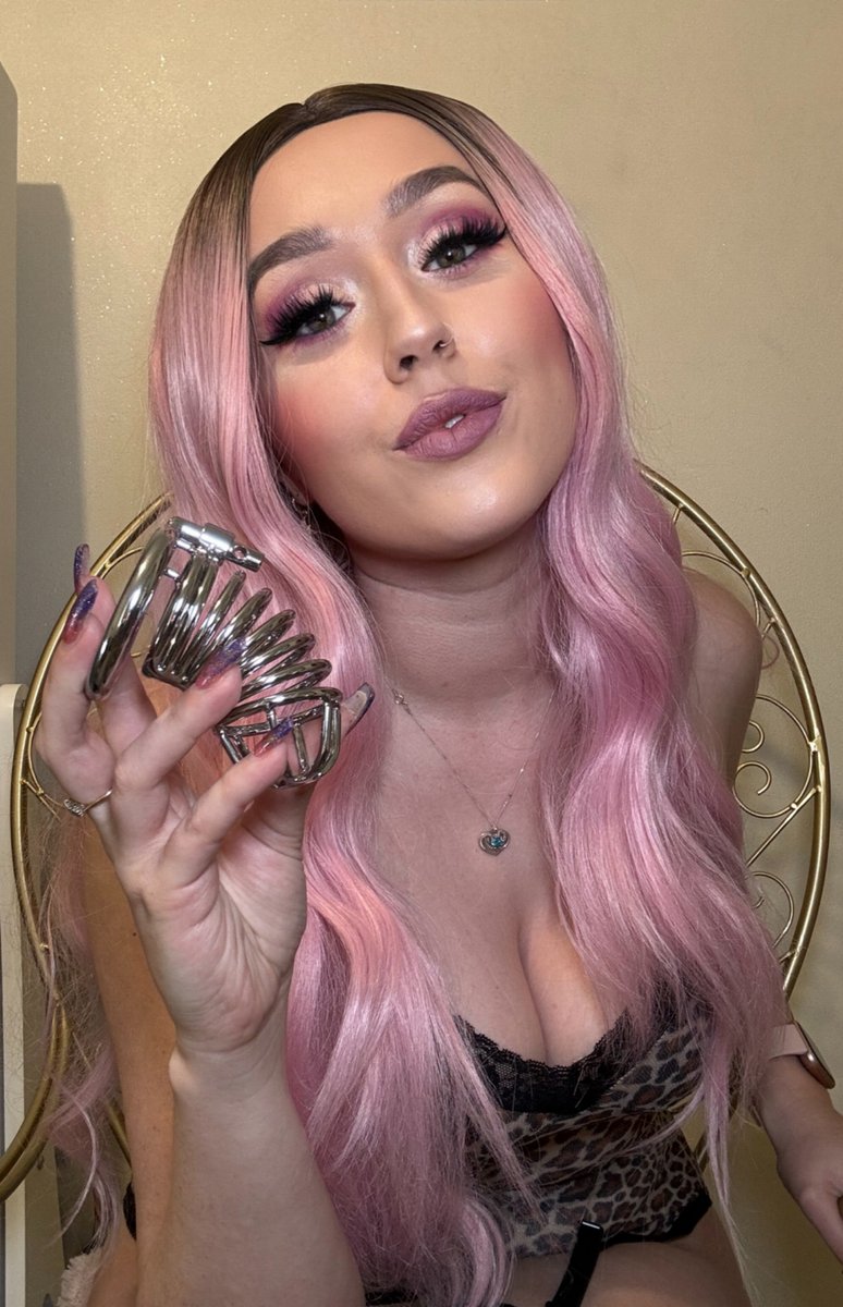 Would you let me lock you? Let me toy with your aching desire for release?