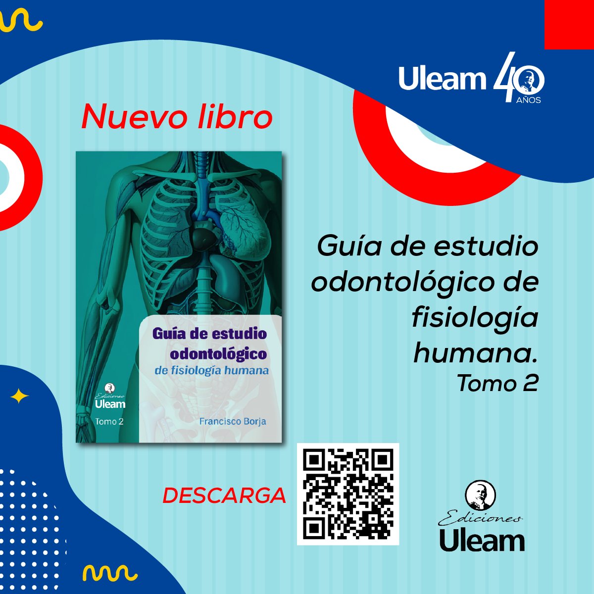EdicionesUleam's tweet photo. Esto libros surgen como una iniciativa con el propósito de reunir, organizar y presentar los contenidos fundamentales de anatomía y fisiología con una orientación directa hacia su aplicación en el ámbito odontológico.
Descarga: https://t.co/kDubZKqg0X
https://t.co/k2oxcMGw9j https://t.co/06FjmfClq1