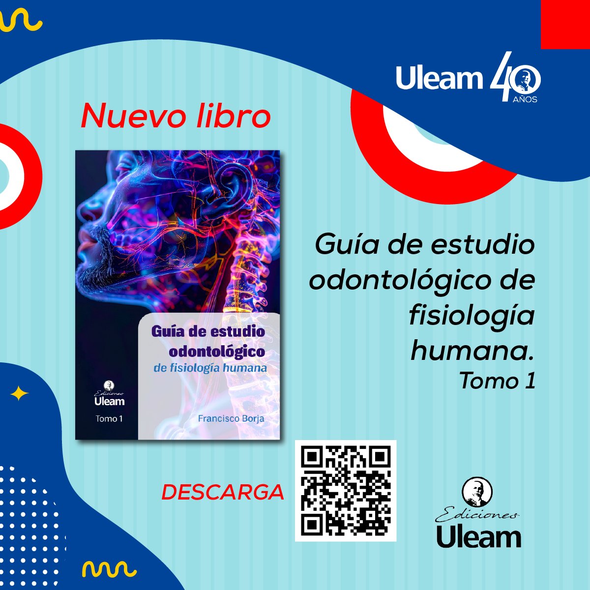 EdicionesUleam's tweet photo. Esto libros surgen como una iniciativa con el propósito de reunir, organizar y presentar los contenidos fundamentales de anatomía y fisiología con una orientación directa hacia su aplicación en el ámbito odontológico.
Descarga: https://t.co/kDubZKqg0X
https://t.co/k2oxcMGw9j https://t.co/06FjmfClq1