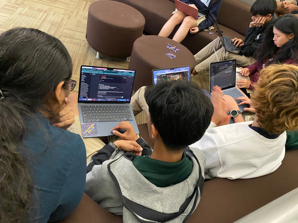 CodeHS's tweet image. 🎉 CSEdWeek 2025 was a huge success! We love visiting our teachers and getting into classrooms! We visited over 190 classrooms across the country and saw so much amazing work by all our incredible students! #CSEdWeek #CodeHS #ComputerScience #Coding