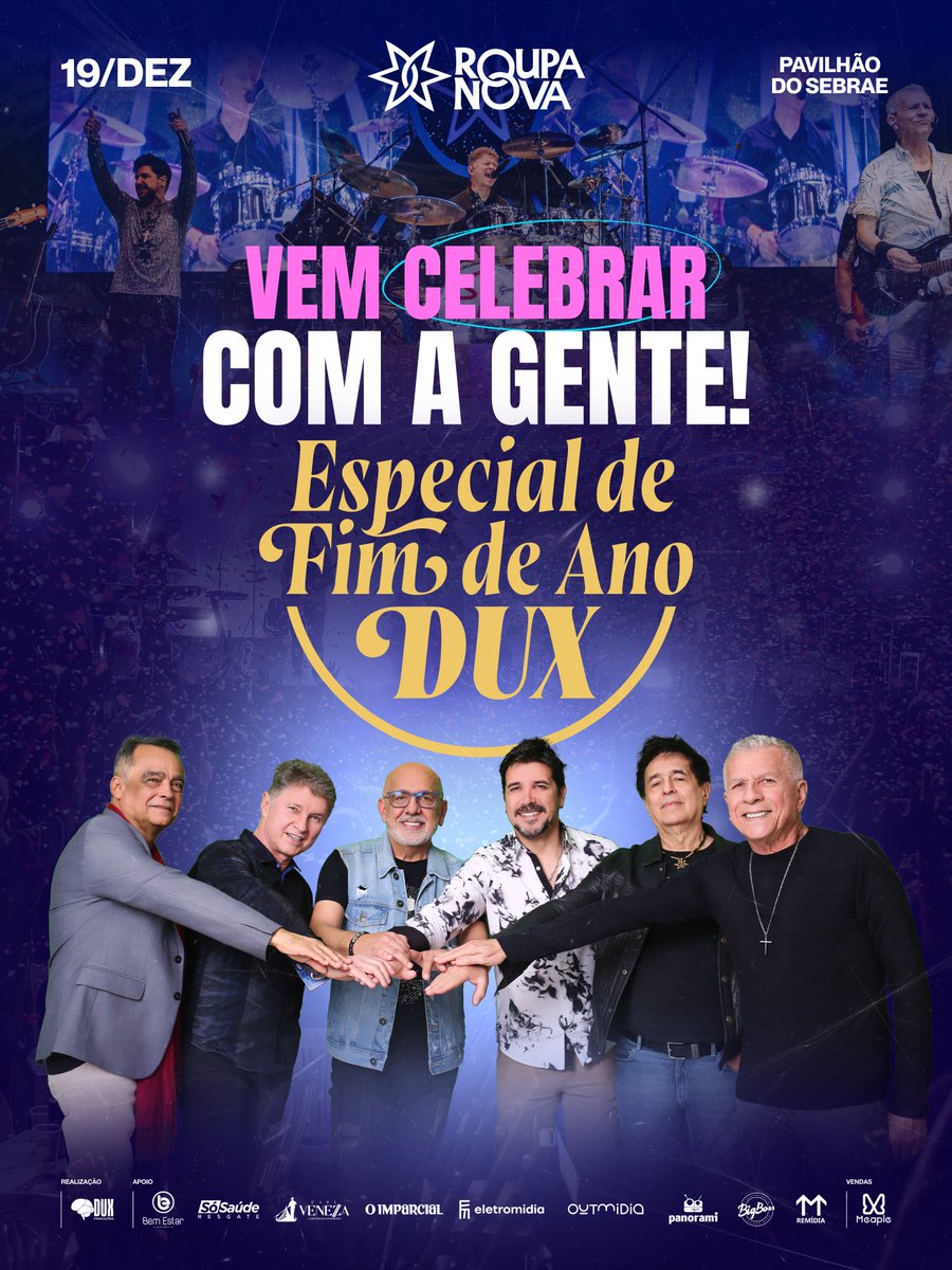 Se existe jeito melhor de celebrar 2025, a gente desconhece. 😉🎶

Últimos ingressos em: duxproducoes.com (link na bio)

#DuxProduções
#SãoLuís