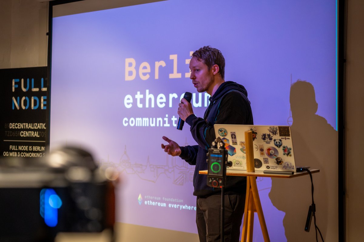 Berlin Ethereum Meetup tweet media