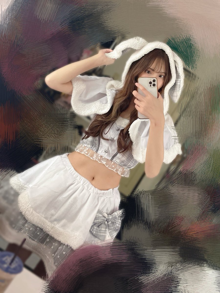 うさぎ風でかわいいのです🐰📷💕