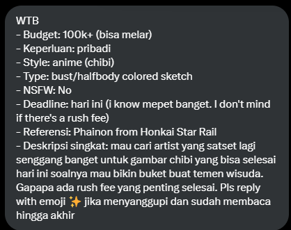 Rules at Pinned 📌 tweet media