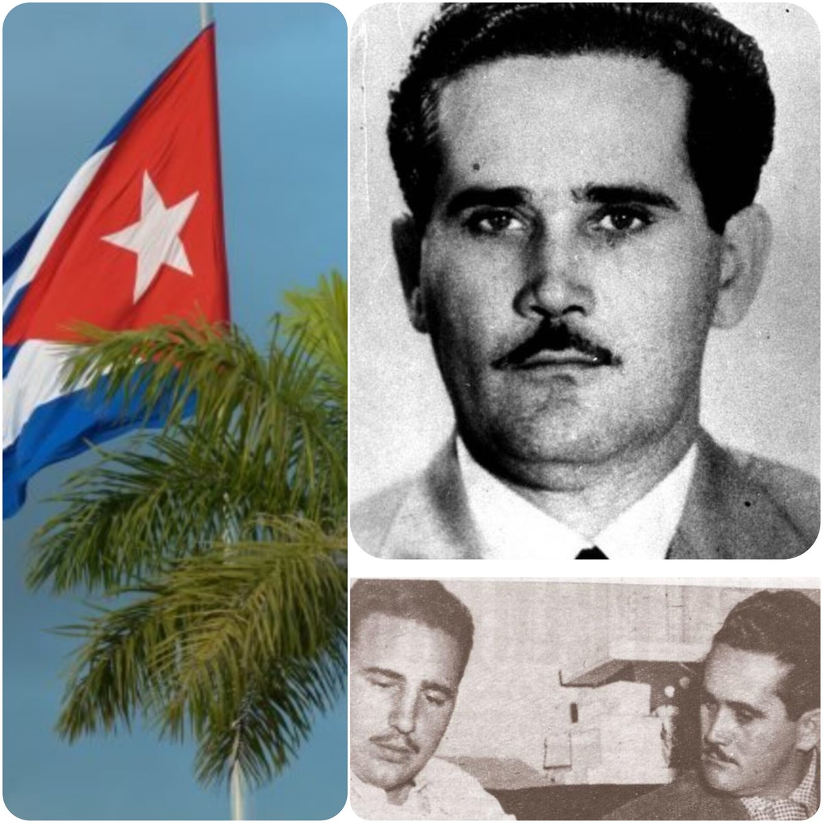 🗓️ #UnDíaComoHoy de 1956, caía asesinado por la tiranía el revolucionario y patriota Juan Manuel Márquez Rodríguez.
Hoy su legado evoca a la unidad, a aprender de la historia y a trabajar juntos por #Cuba
La Patria se honra con memoria y con unidad. 🇨🇺 #CubaEstáFirme #CubaVencerá