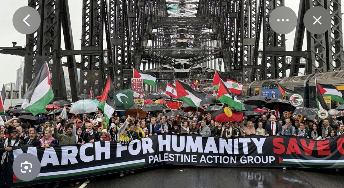 John Ruddick MLC, Bob Carr, Craig Foster, etc. Never forget who marched on the Bridge. NEVER.