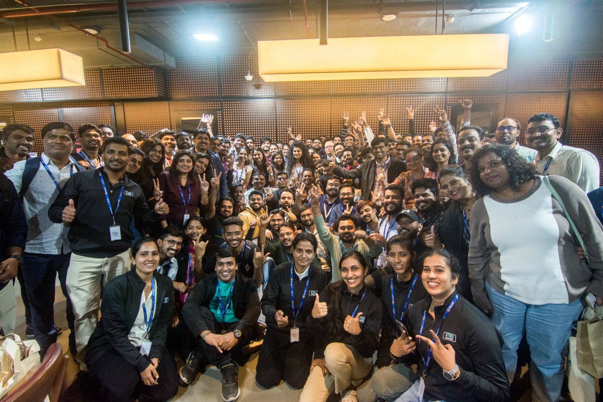 vaishnavk93's tweet photo. 🎉 HTMD Community Conferance - Moments to Recap &amp; Thank you!🎉

What a fantastic day it was on 6th December 2025 at the Microsoft Campus, Bengaluru! The @htmdcommunity  Community Conference 2025 was packed with energy, learning, and unforgettable memories. 🤩

#HTMDConf2025 #HTMD https://t.co/BPpnjiqWLM