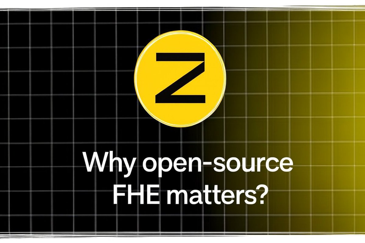 Why open-source FHE really matters 👇

Privacy isn’t optional anymore. It’s a real problem right now. Data leaks, misuse, silent tracking… it’s everywhere. Fully Homomorphic Encryption changes the game by letting computers work on data while it stays encrypted the whole time. No