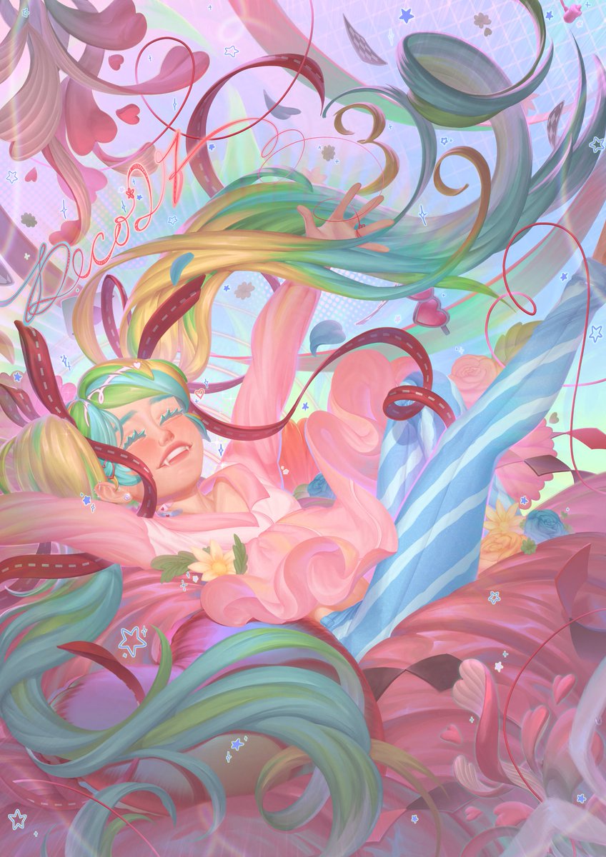nyansae01's tweet photo. Happy Birthday @DECO27 🎉

My illust for the #39DECOzine !!

#初音ミク https://t.co/7ZcUZXxcFf